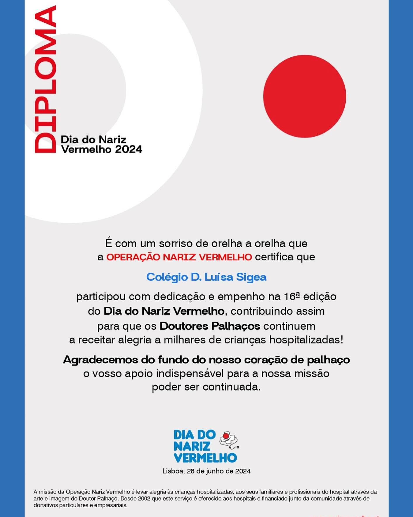 Dia do Nariz Vermelho
